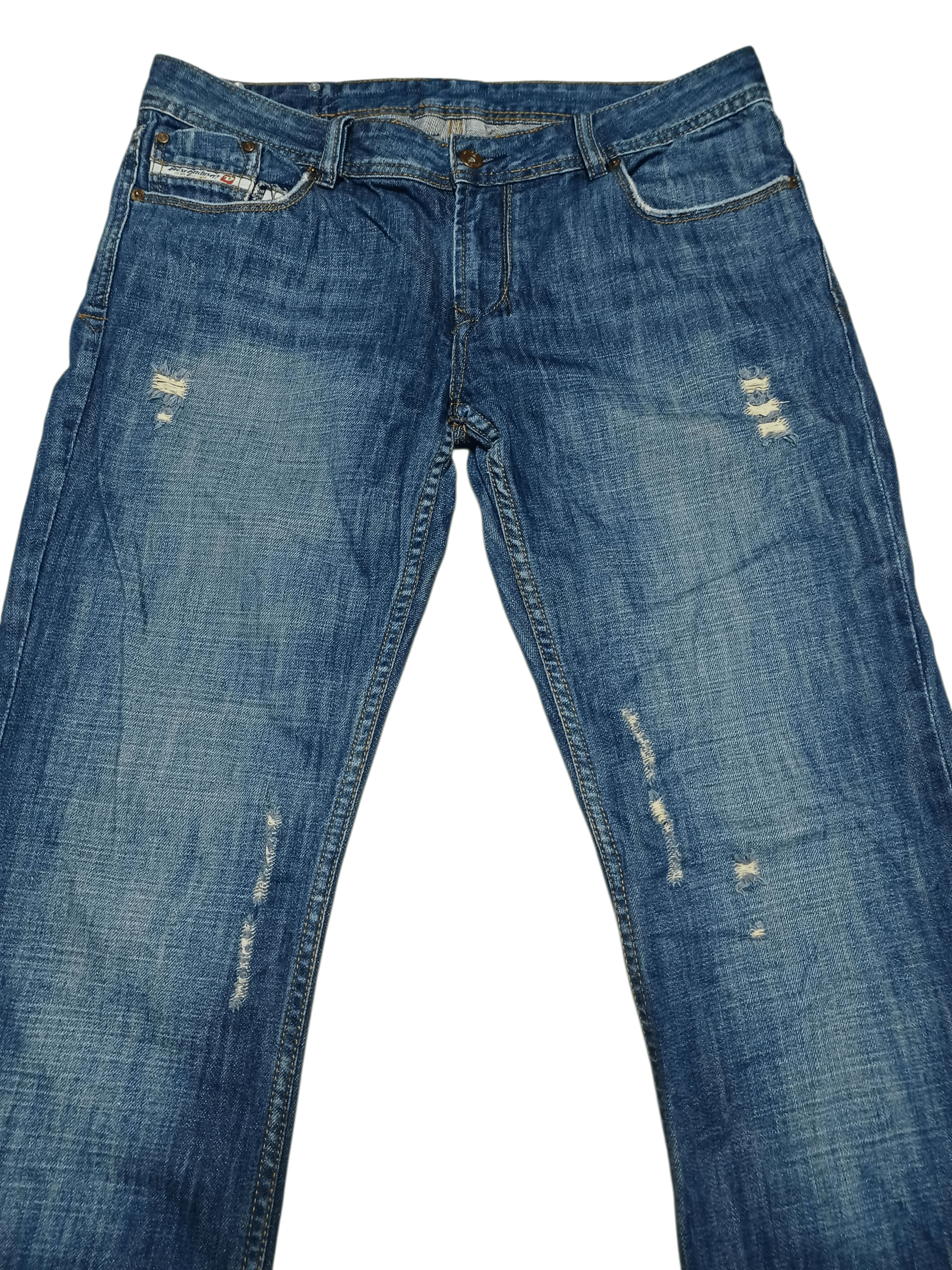 Diesel DIESEL VINTAGE DISTRESSED MADE IN ITALY JEANS DENIM 34 SIZE Size US 34 / EU 50 - 2 Thumbnail