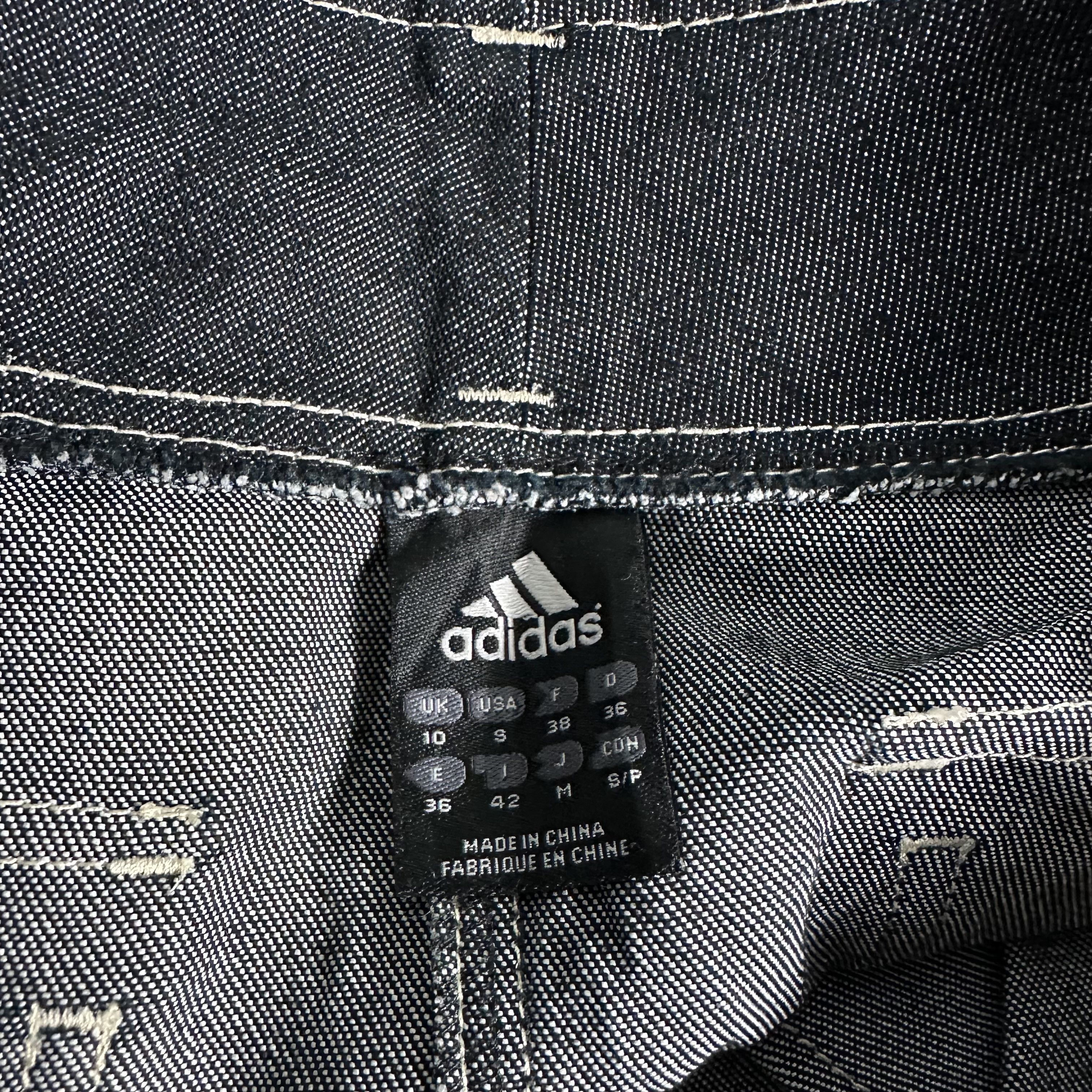 Adidas 🔥RARE🔥Adidas Denim Mini Skirt Size 27" / US 4 / IT 40 - 7 Thumbnail