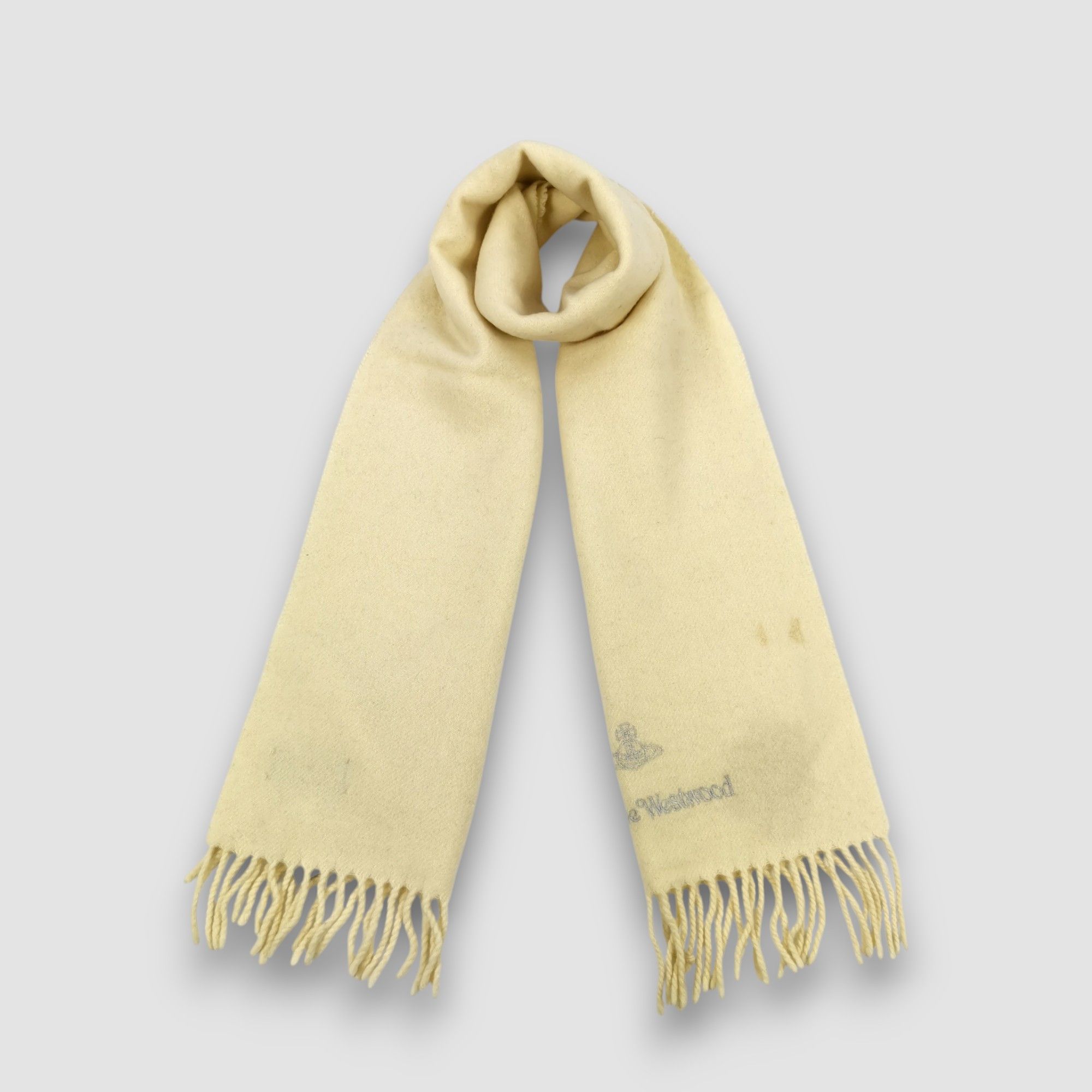 Vintage VIVIENNE Westwood Scarf Orbs Wool Scarves