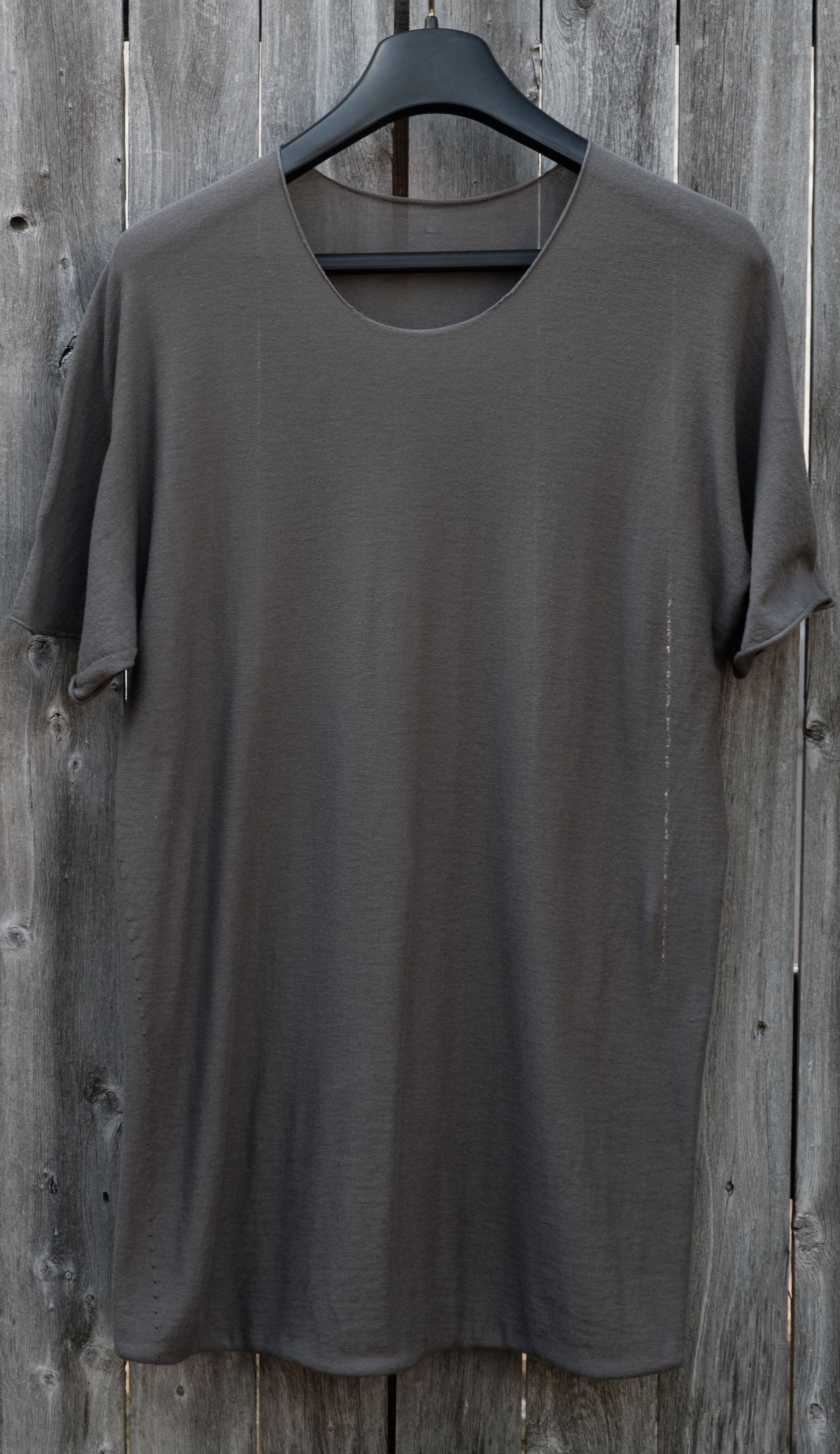 Label Under Construction Parabolic Light Zip Seam Tee short sleeve grey, L Size US M / EU 48-50 / 2 - 2 Thumbnail