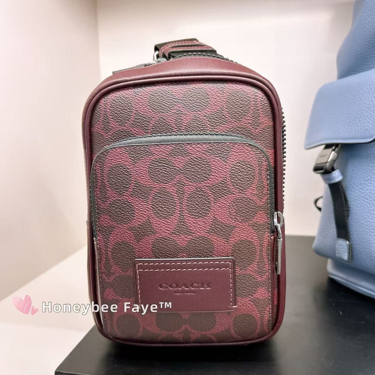 Coach Racer Sling Pack In Signature Canvas CV763 Size ONE SIZE - 1 Thumbnail