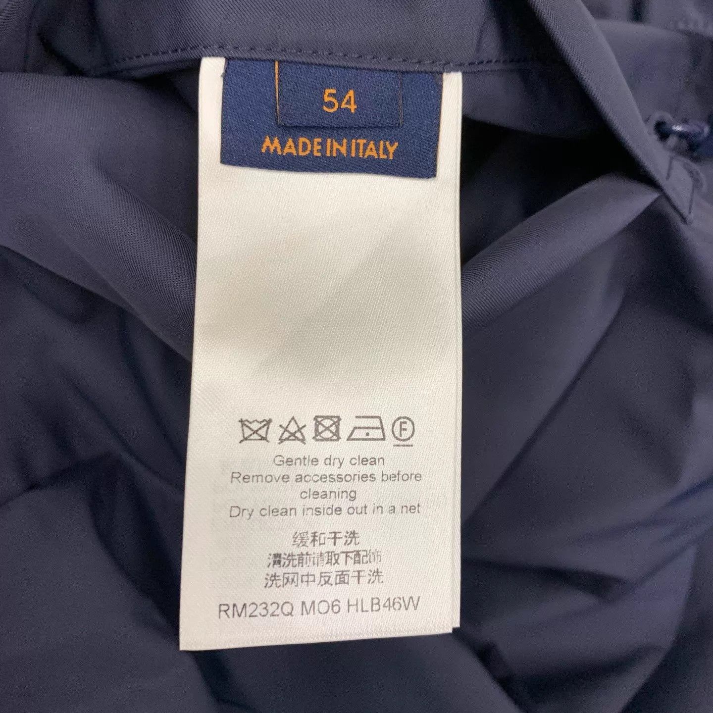 Louis Vuitton LV Navy Reversible Monogram Jacket Size 54 Size US L / EU 52-54 / 3 - 7 Thumbnail