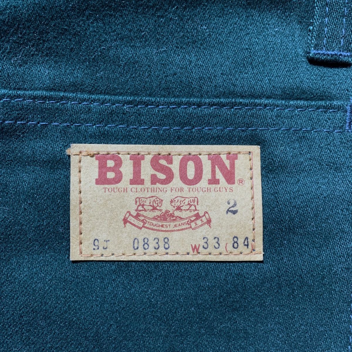 Japanese Brand Vintage Bison Western Style Flared Pants Size US 33 - 10 Thumbnail