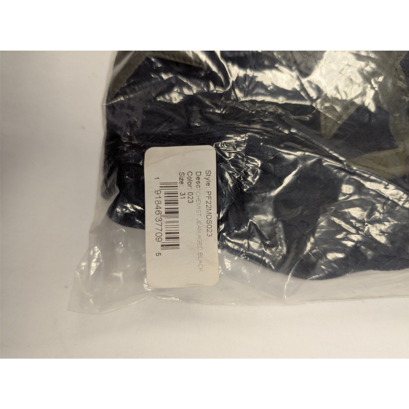 Amiri o1rshd1 Chemist Jean Denim Jeans in Aged Black Size US 31 - 23 Thumbnail