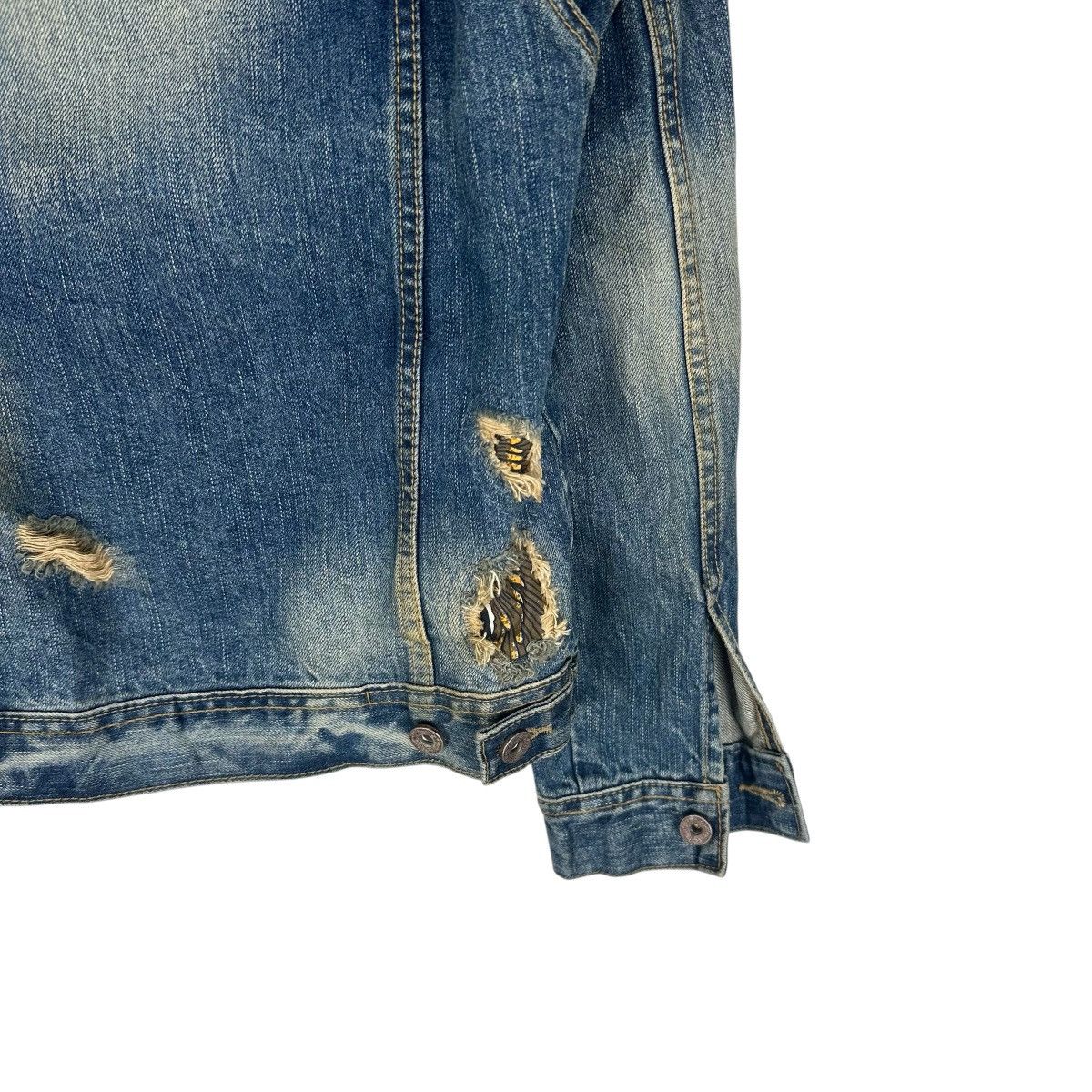 If Six Was Nine OF THE NEIGE PATCHWORK DENIM JACKET Size US S / EU 44-46 / 1 - 9 Thumbnail