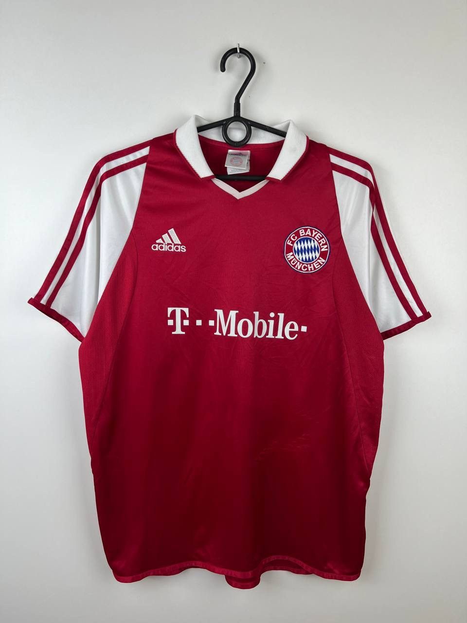 Vintage Bayern Munchen Adidas 2003-04 jersey t-shirts size S Size US S / EU 44-46 / 1 - 1 Thumbnail