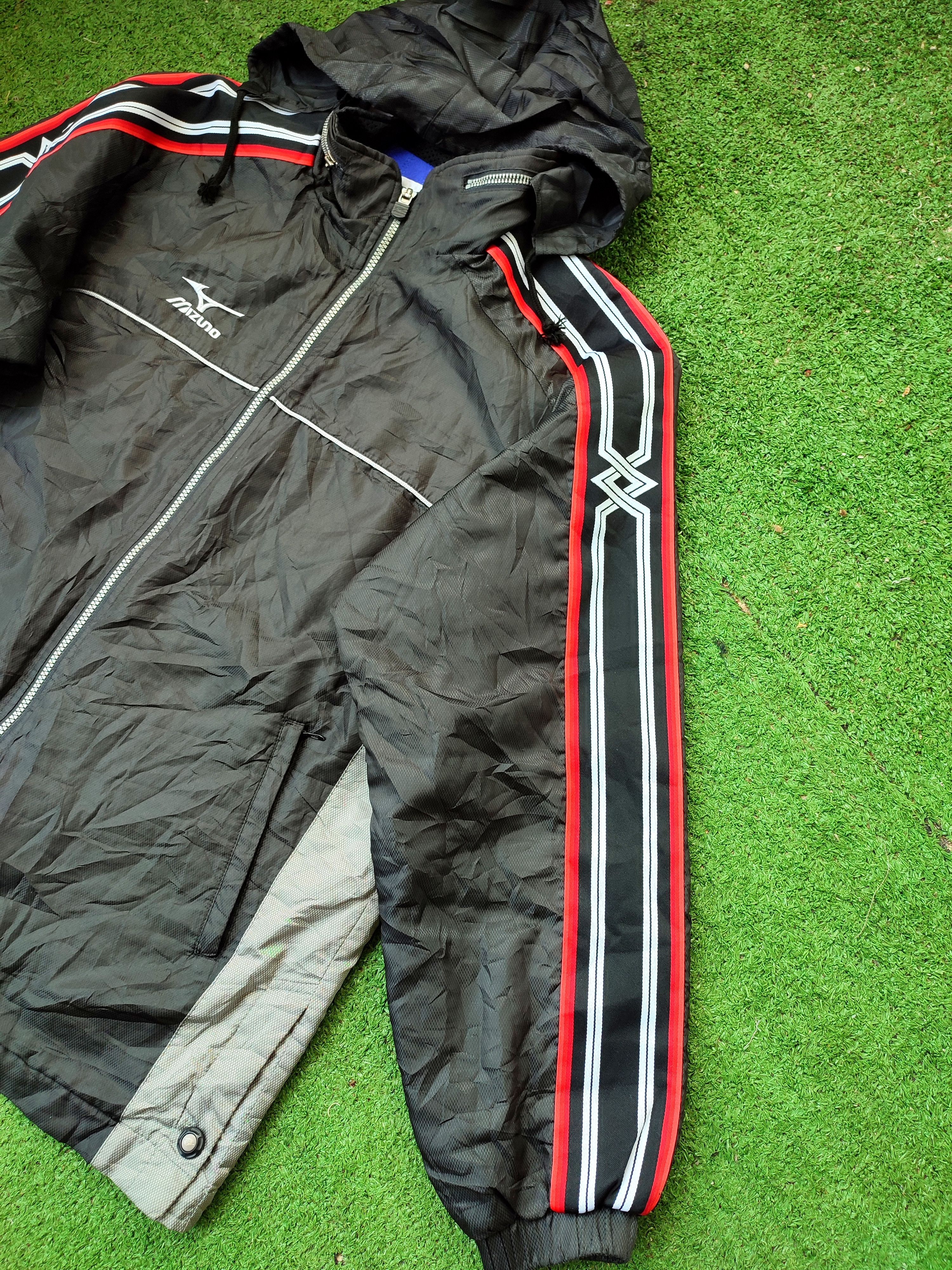 Mizuno 💥90s💥 Mizuno Embroidery Logo Windbreaker Size US L / EU 52-54 / 3 - 6 Thumbnail