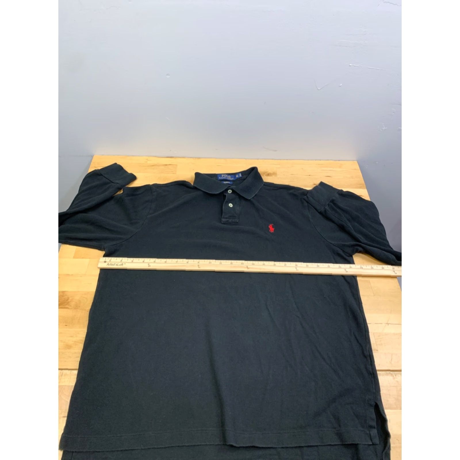 Polo Ralph Lauren Polo Ralph Lauren Shirt Mens XL Black Polo Size US XL / EU 56 / 4 - 4 Thumbnail
