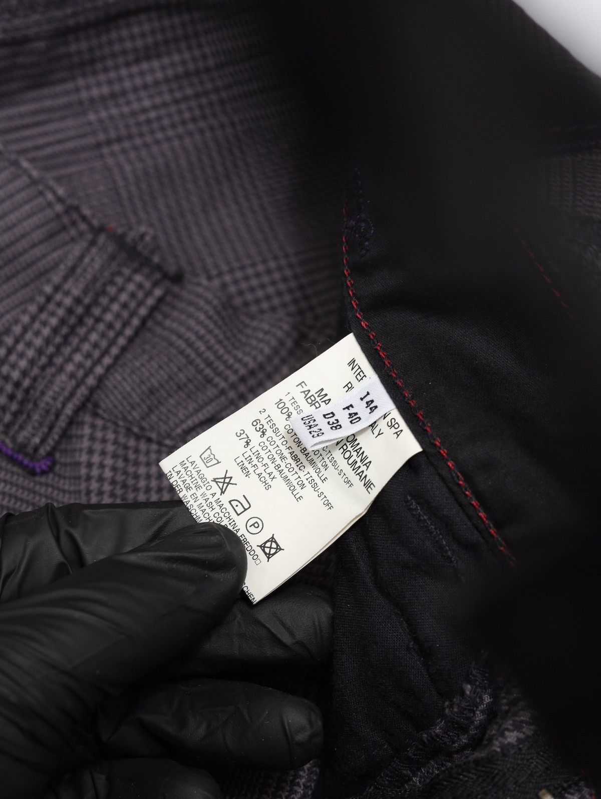 Marithe + Francois Girbaud Marithe Francois Girbaud Check Plaid Pants Trousers Gray Size 30" / US 8 / IT 44 - 11 Thumbnail