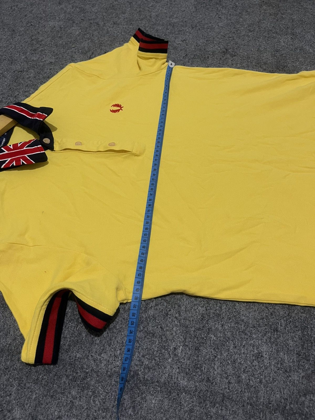 Fred Perry Union Jack collar short sleeve polo shirt fred perry Size US M / EU 48-50 / 2 - 11 Thumbnail