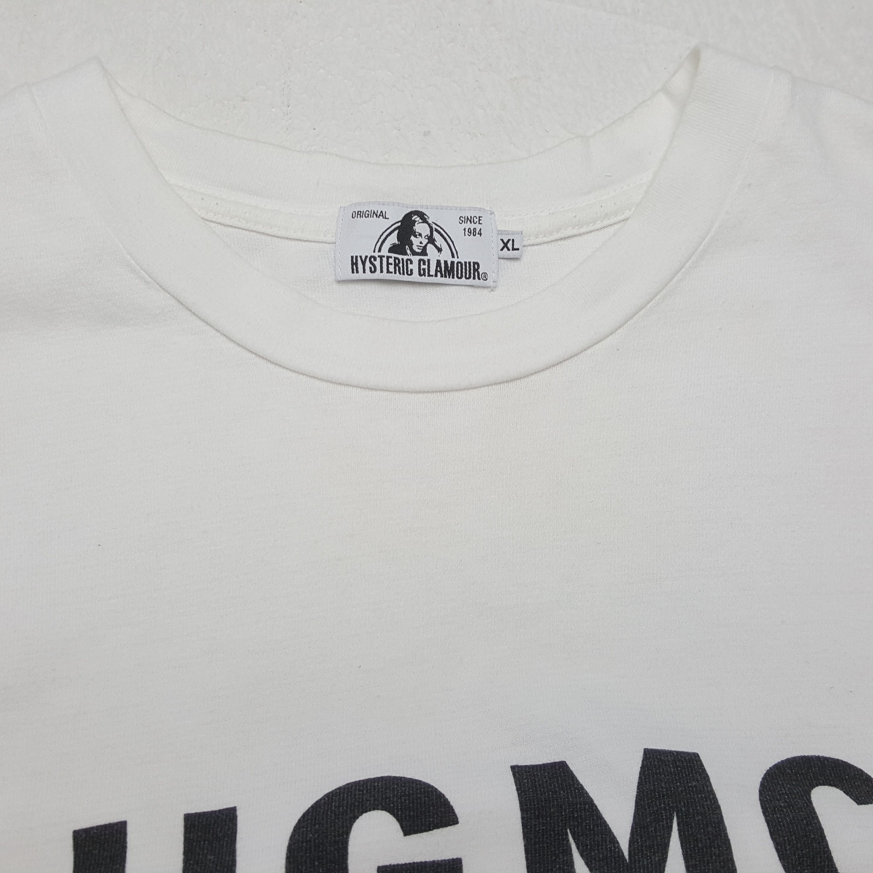 Hysteric Glamour × Japanese Brand × Vintage HYSTERIC GLAMOUR Japanese Brand Streetwear Tshirt Size US L / EU 52-54 / 3 - 7 Thumbnail