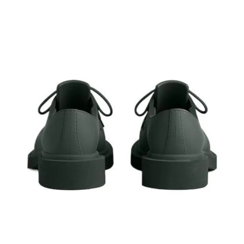 Balenciaga o1mt1gz1224 Steroid Derby Shoes in Dark Green Size US 7 / IT 37 - 5 Thumbnail