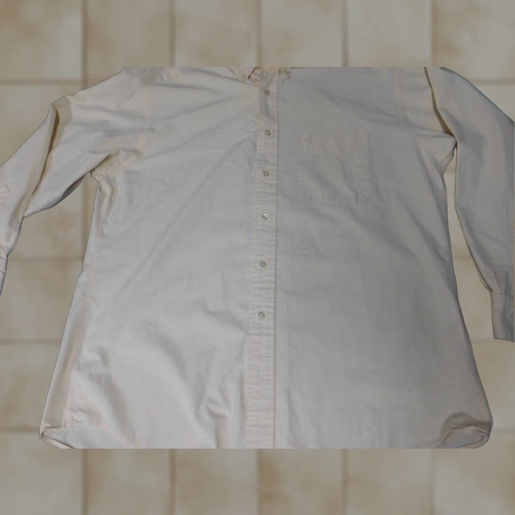 Tommy Hilfiger Tommy Hilfiger Mens Shirt XL Yellow Plaid Button-Down Collar Knit Cotton Regular Button-Up Vintage No Mens Size US XL / EU 56 / 4 - 1 Thumbnail