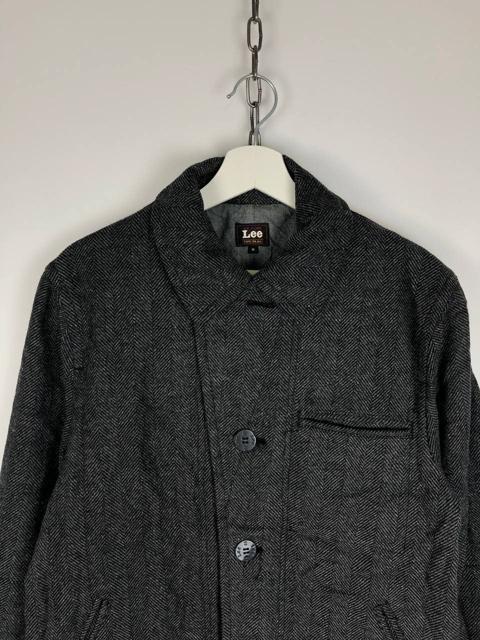 Vintage Lee Vintage Coat Jacket Gray size M | Grailed