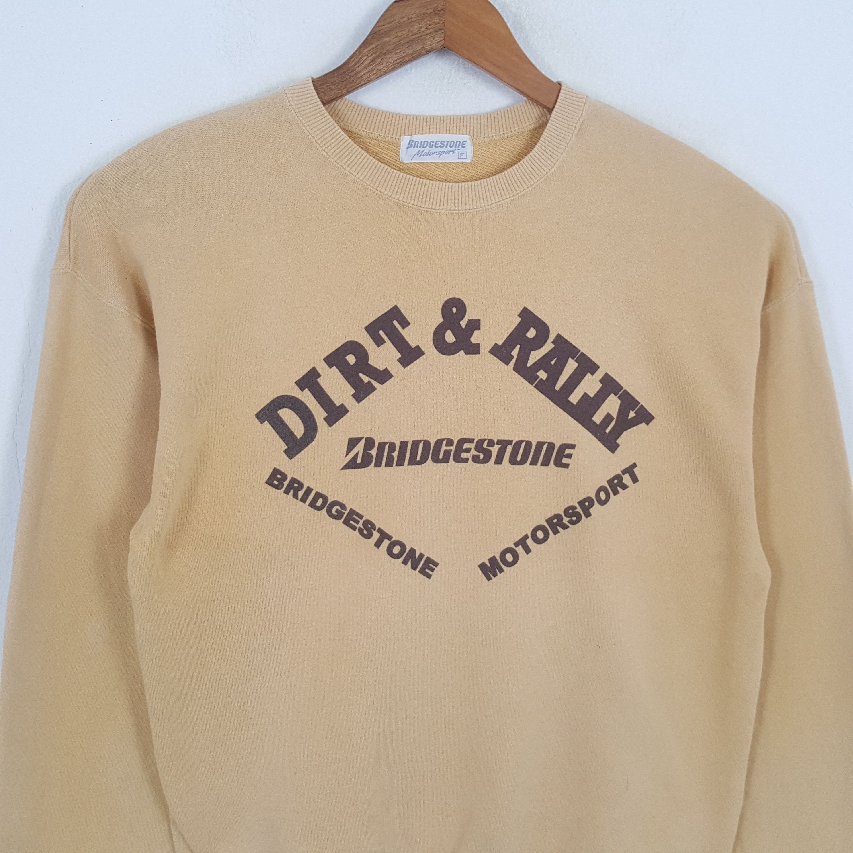 Honda × Vintage Vintage HONDA BRIDGESTONE MOTORSPORTS Racing Sweatshirts Size US M / EU 48-50 / 2 - 2 Thumbnail
