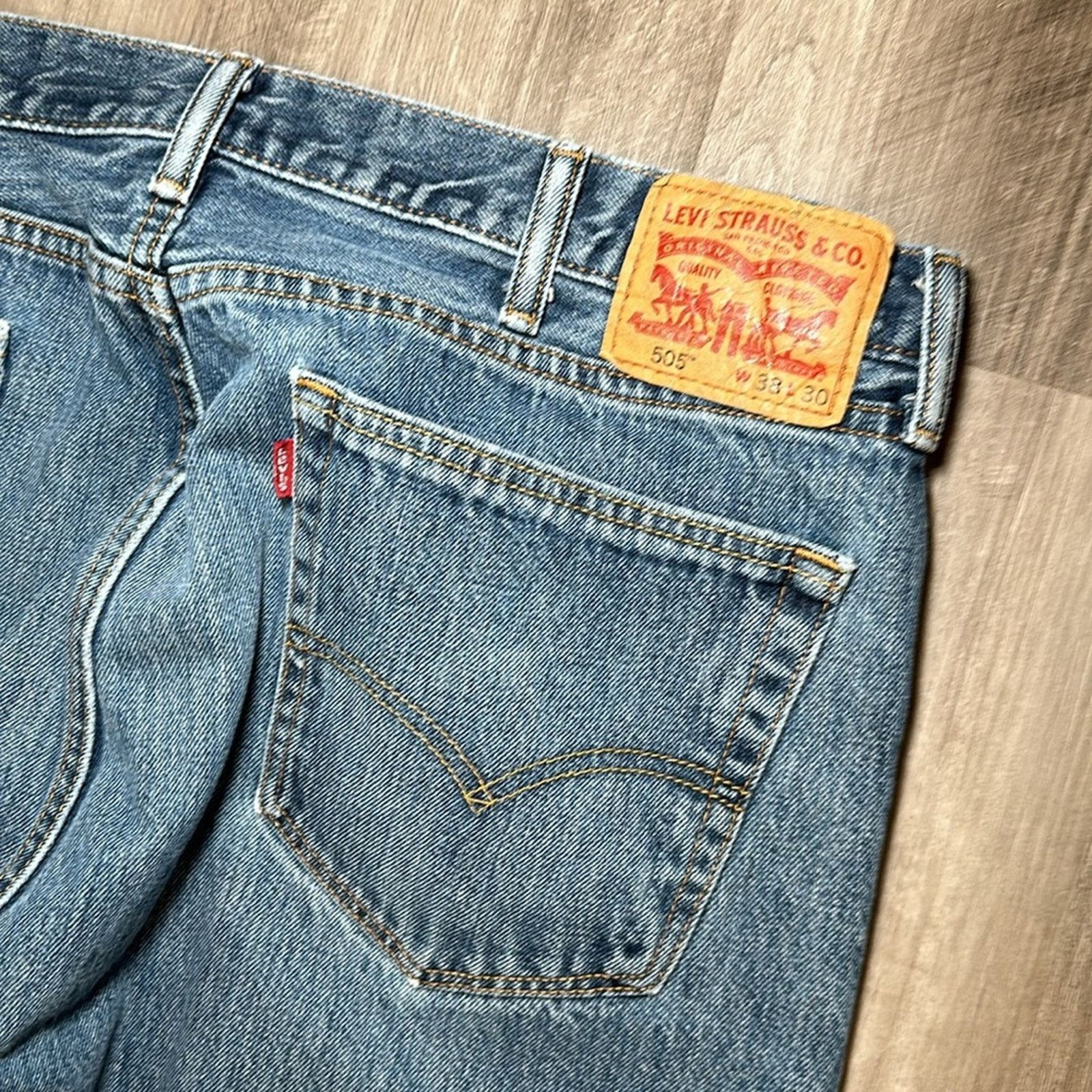 Levi's Levi’s 505 Straight Fit Jeans - 38x30 Size US 38 / EU 54 - 5 Thumbnail