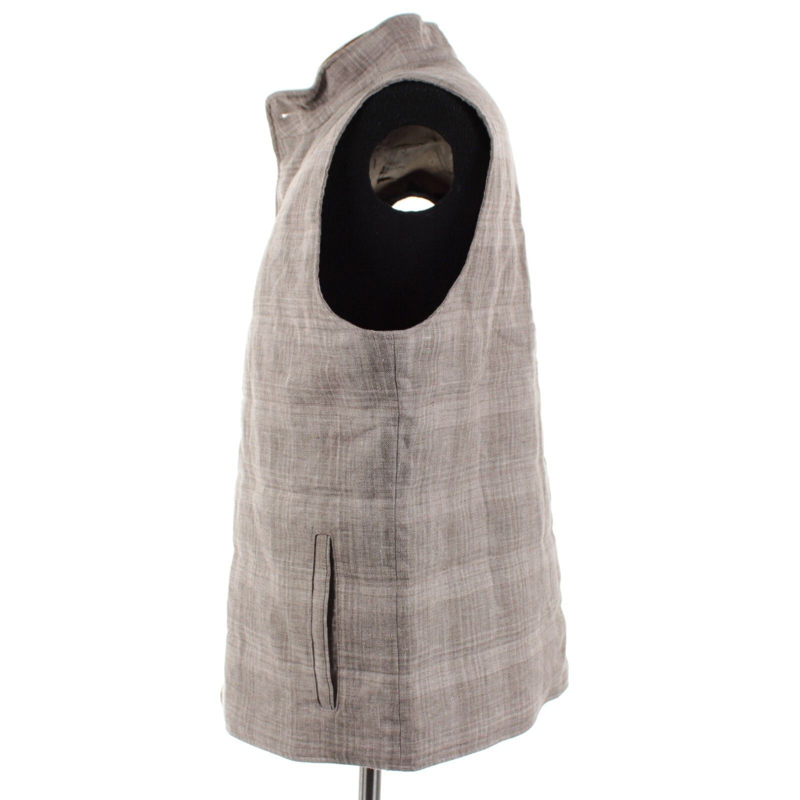 Peter Millar Peter Millar Vest Size XL US In Beige Linen Size US XL / EU 56 / 4 - 3 Thumbnail