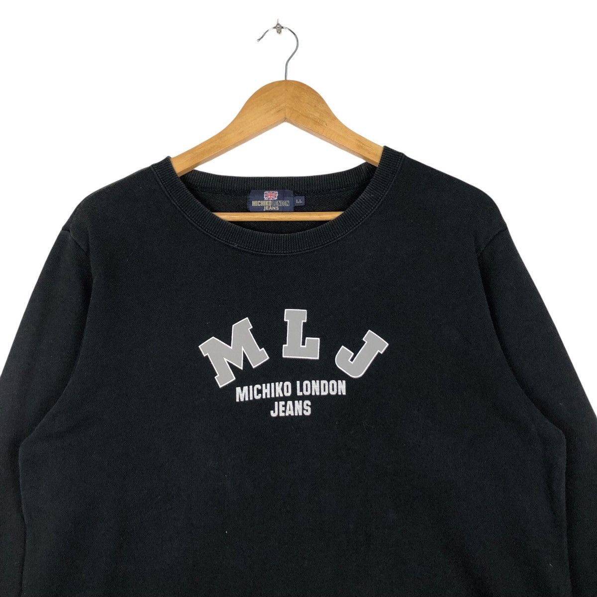 Michiko Koshino London × Vintage Vintage Michiko London Koshino Jean Sweatshirt Jumper Rare Size US M / EU 48-50 / 2 - 2 Thumbnail
