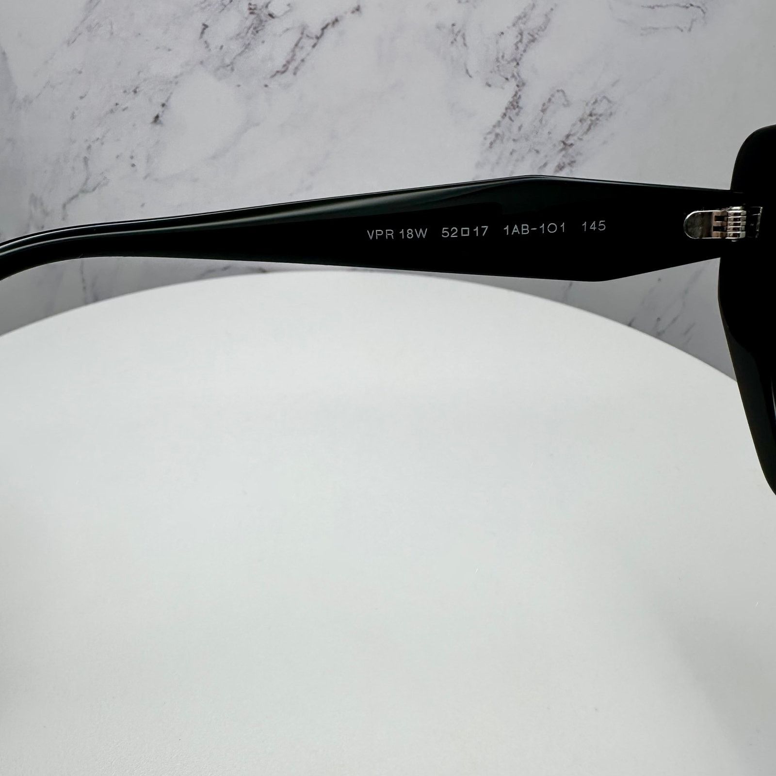 Prada New Prada Eyeglasses Women Black Symbole Logo Glasses 52mm Size ONE SIZE - 8 Thumbnail