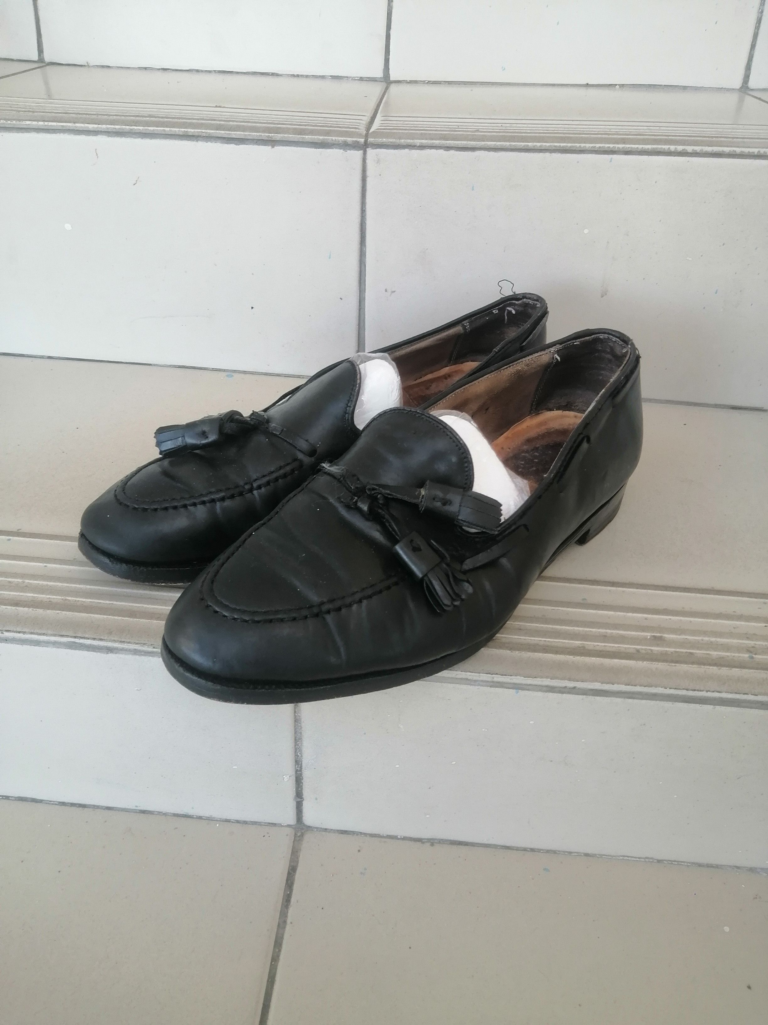 Alden Alden 660 Tassel Loafers Black Calf Leather Size 9 Size US 9 / EU 42 - 2 Thumbnail