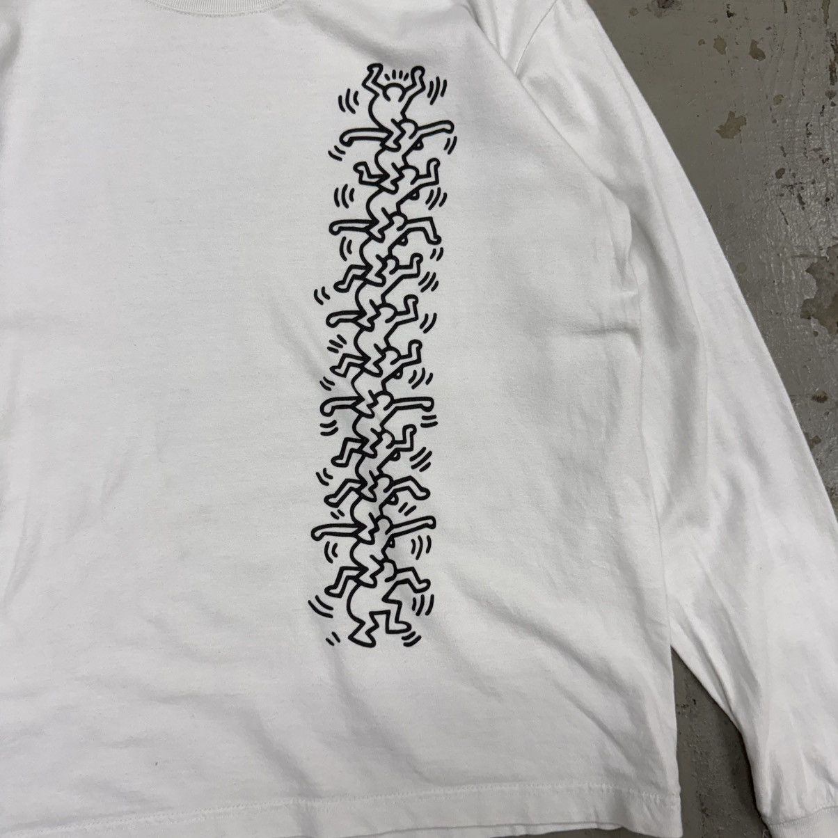 Keith Haring Keith Haring Thrasher Skateboard Tee Longsleeve Size US M / EU 48-50 / 2 - 2 Thumbnail