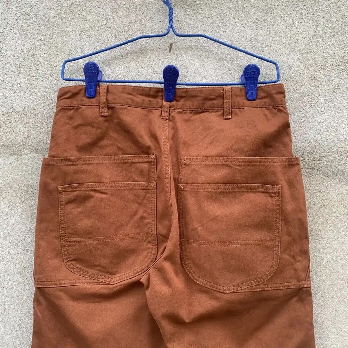 Japanese Brand FYE 🔥AWESOME POCKET BIG JAPANESE VINTAGE RUGGED BROWN PANTS Size US 30 / EU 46 - 9 Thumbnail