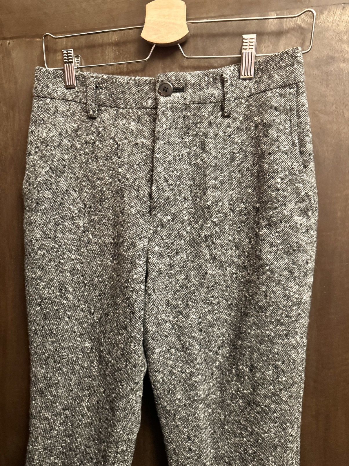 Comme des Garcons comme des garçons junya watanabe man pants XS grey wool Size US 27 - 6 Thumbnail