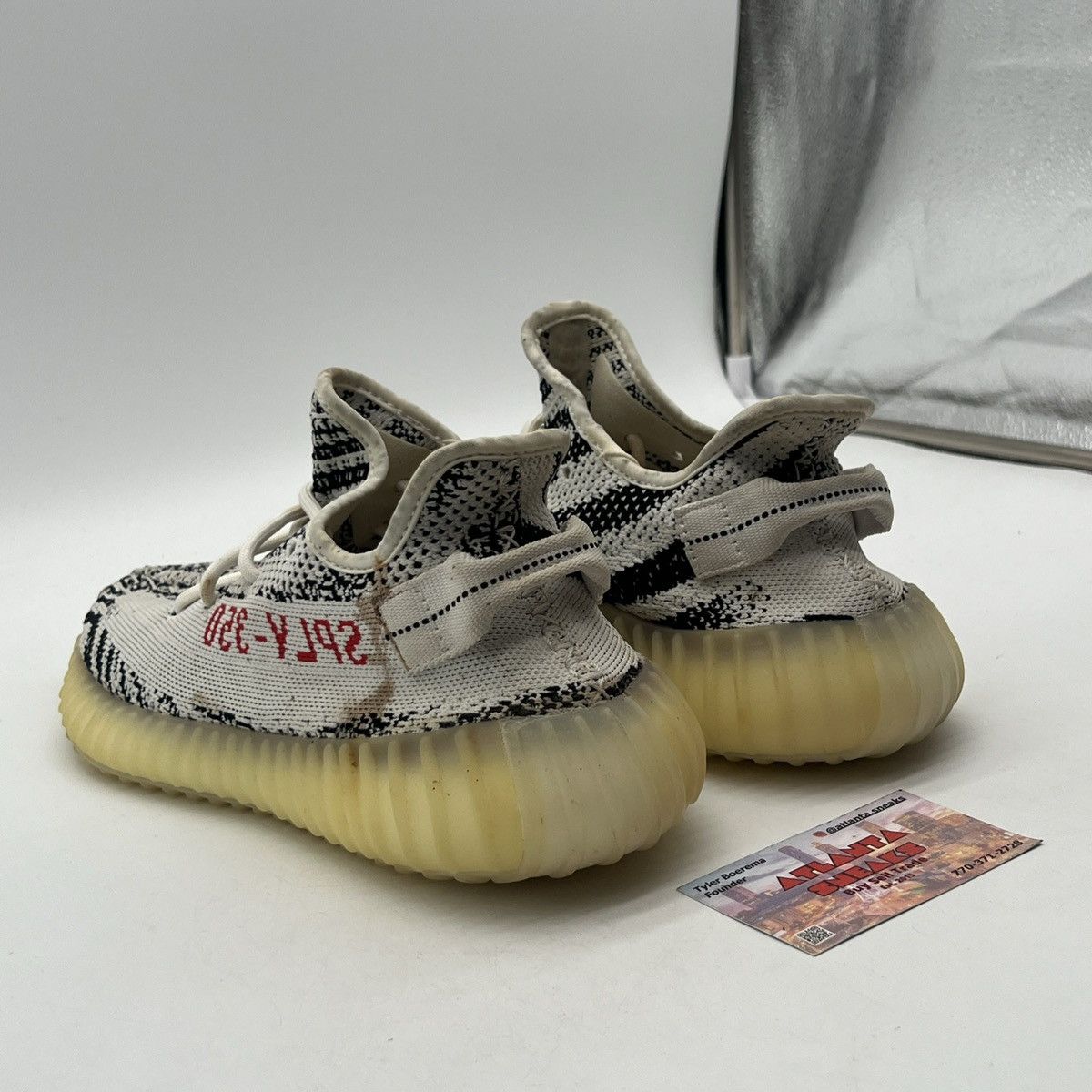 Adidas Yeezy boost 350 zebra Size US 9 / EU 42 - 4 Thumbnail