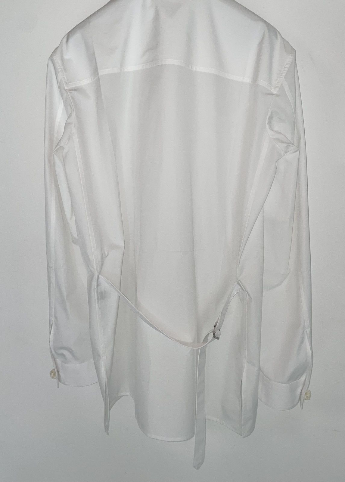 Bottega Veneta RUNWAY SS26 Bottega Veneta High Neck Poplin Shirt Size US S / EU 44-46 / 1 - 12 Thumbnail
