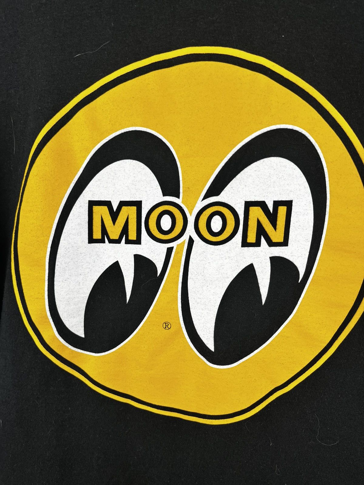Vintage Men's Mooneyes Moon Equipped Classic Logo T-Shirt Black Size US M / EU 48-50 / 2 - 3 Thumbnail