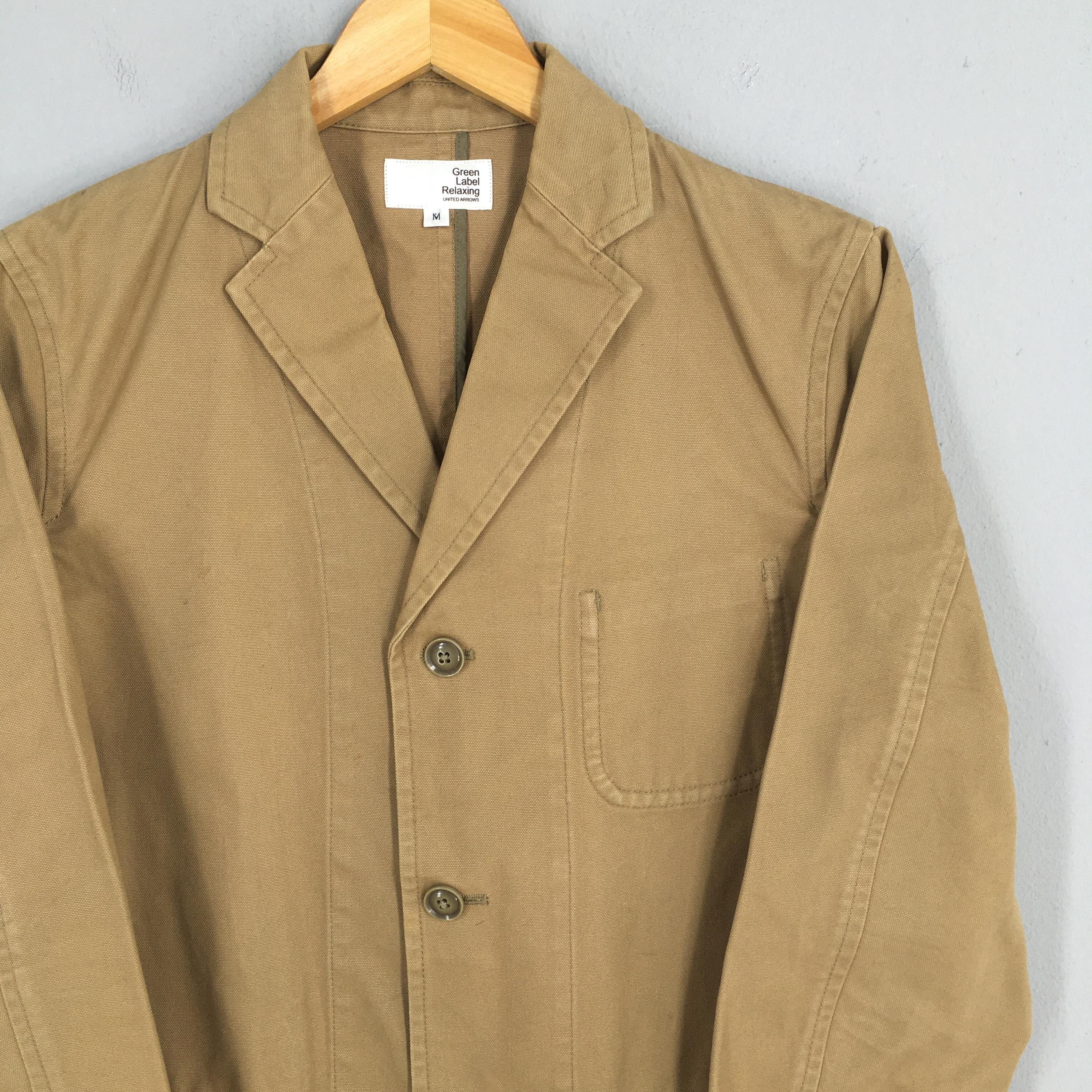 United Arrows 1990s United Arrows Denim Workers Button Brown Jacket Medium Size US M / EU 48-50 / 2 - 2 Thumbnail