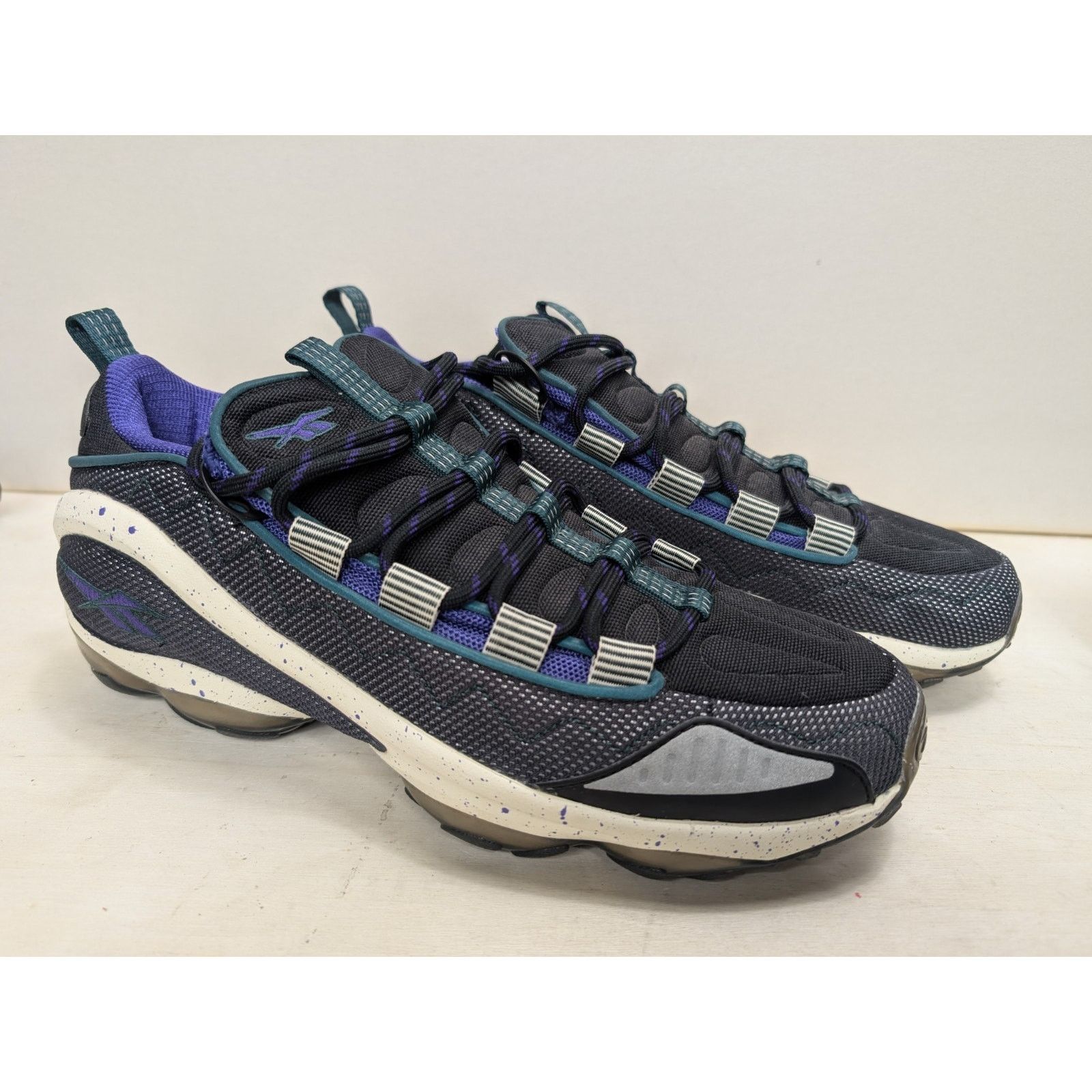 Reebok Reebok DMX Run 10, Black/White-Purple-Teal, DV5113, Size 8.5 Size US 8.5 / EU 41-42 - 2 Thumbnail