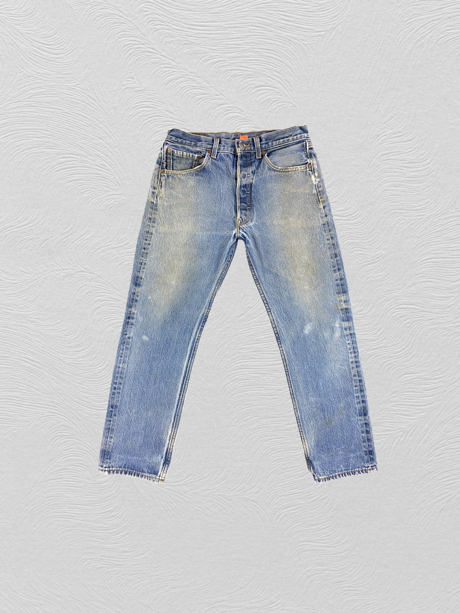 Levi's Dirty Used Blue Vintage Levi's 501 30x28.5 Denim -JN2233 Size US 30 / EU 46 - 1 Thumbnail