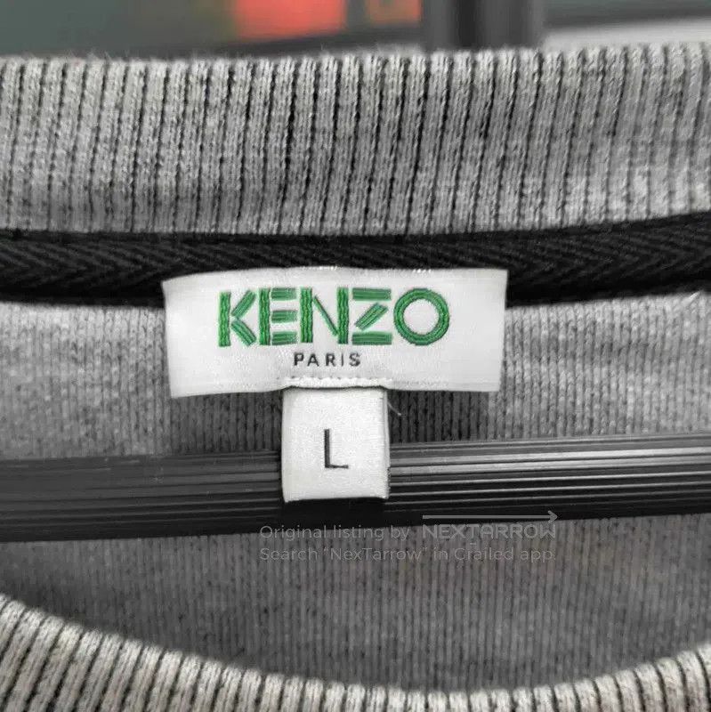 Other KENZO Women's Light Gray Cotton Sweatshirt . Size L / US 10 / IT 46 - 3 Thumbnail