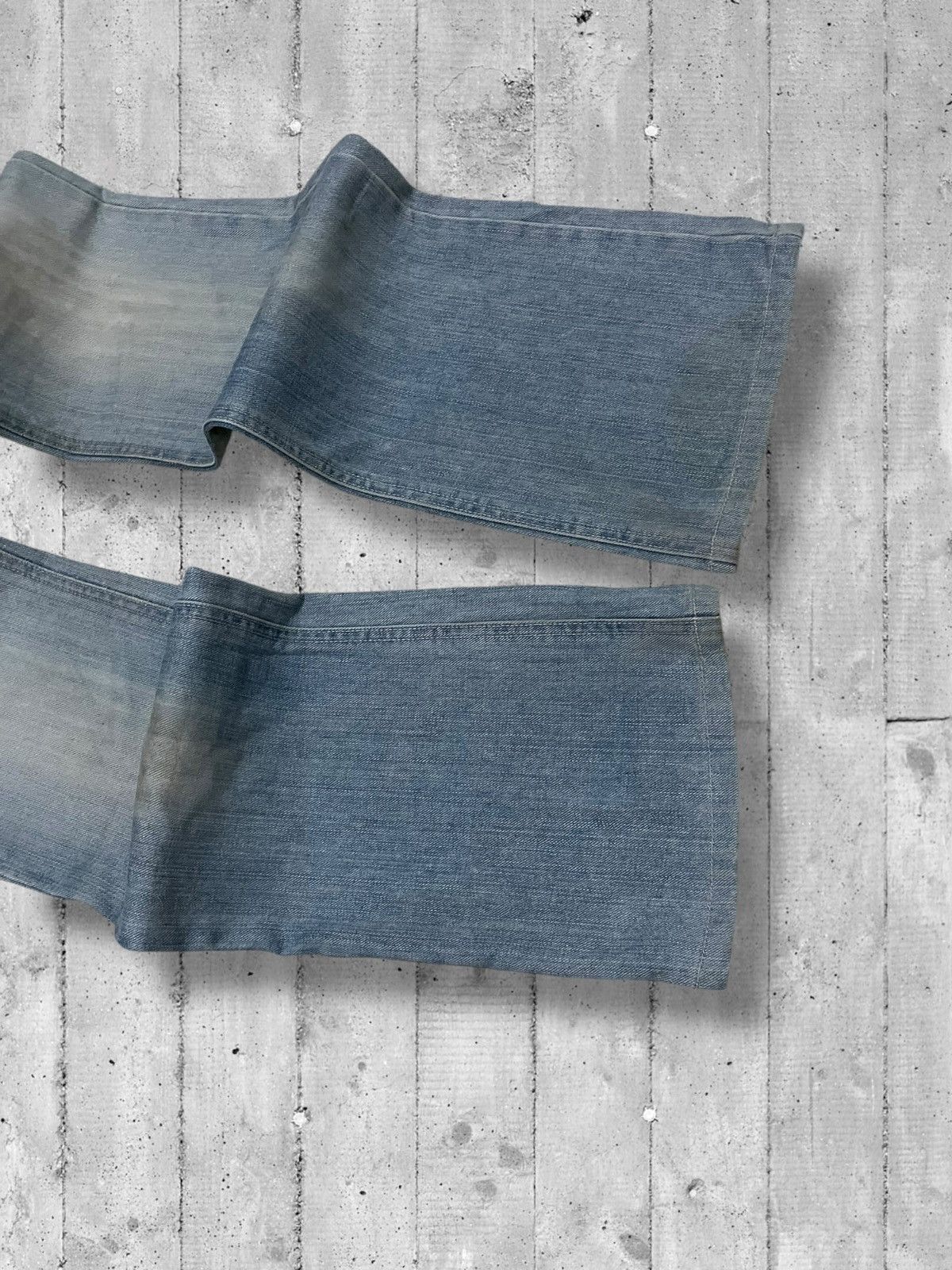 Designer × Edwin × Vintage Vintage 1990s Japan Designer Edwin Small Flared Blue Denim Size US 28 / EU 44 - 5 Thumbnail