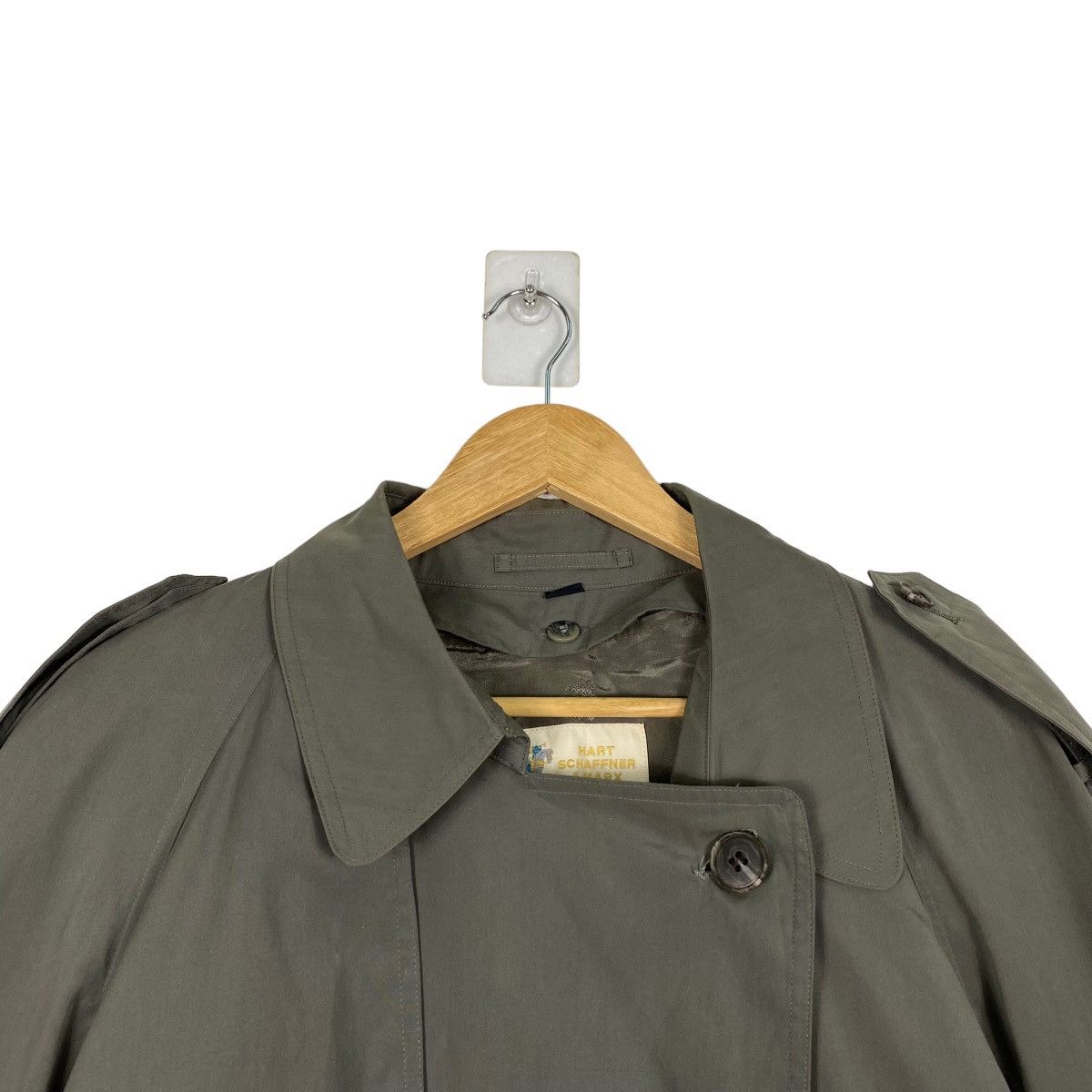 Designer × Hart Schaffner Marx Hart Schaffner Marx Trench Coat Jacket Size US L / EU 52-54 / 3 - 6 Thumbnail
