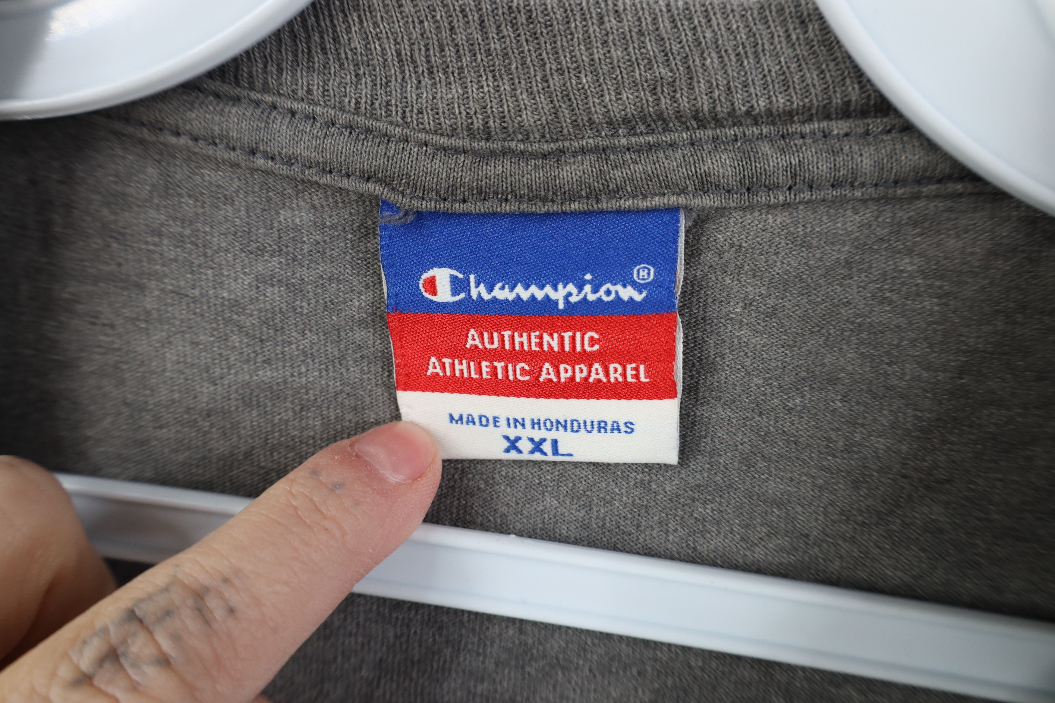Champion Vintage 90s Y2K Champion Ohio University Long Sleeve T-Shirt Size US XXL / EU 58 / 5 - 8 Thumbnail