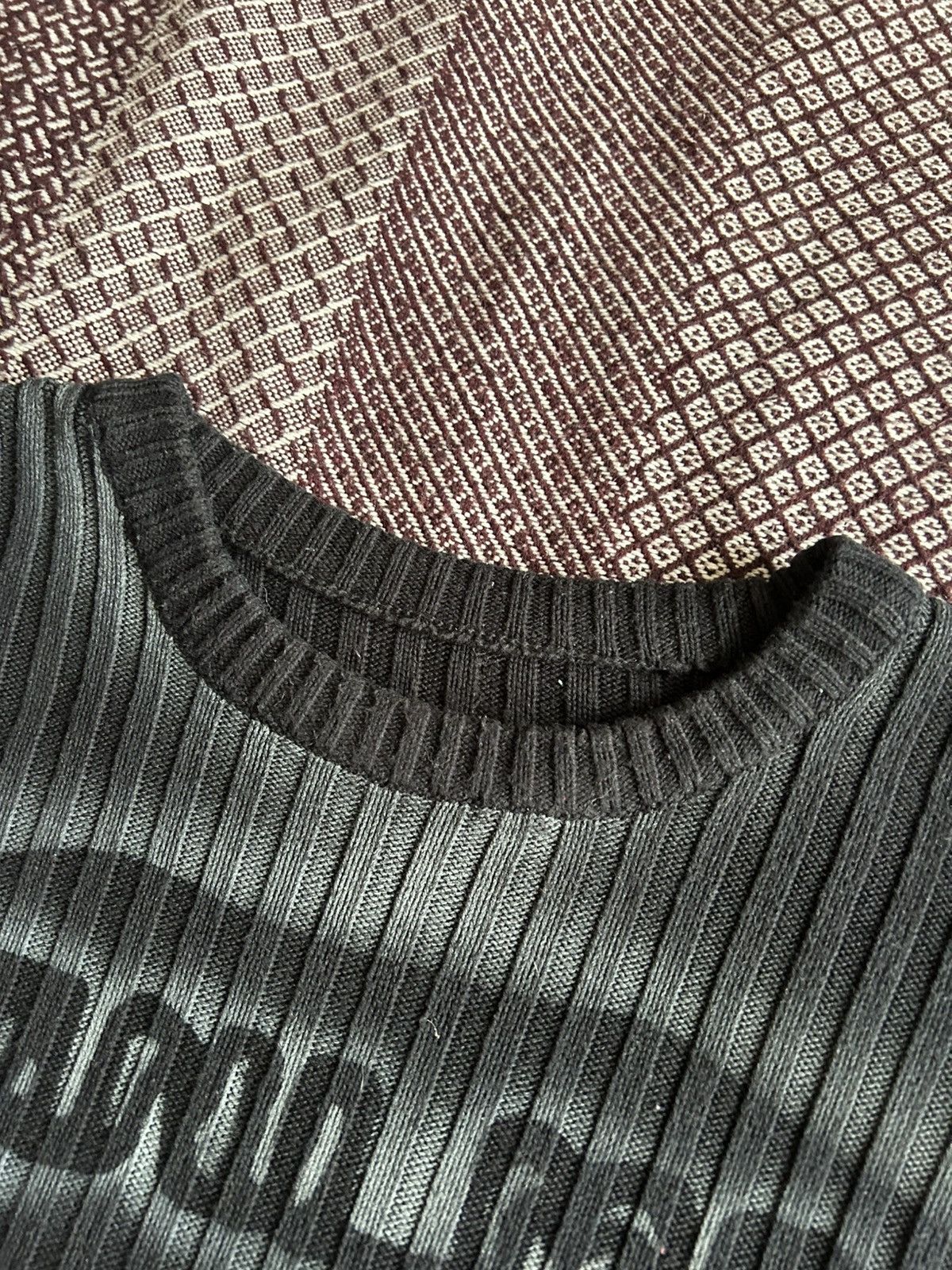 Vintage Vintage Y2K Diesel Vibe Gothic Sweater Knitted Unisex Size S Size US S / EU 44-46 / 1 - 5 Thumbnail