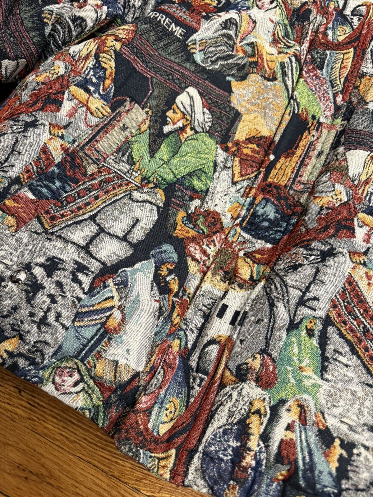 Bless × Supreme Supreme Bless Tapestry Down Jacket Size Large Size US L / EU 52-54 / 3 - 5 Thumbnail
