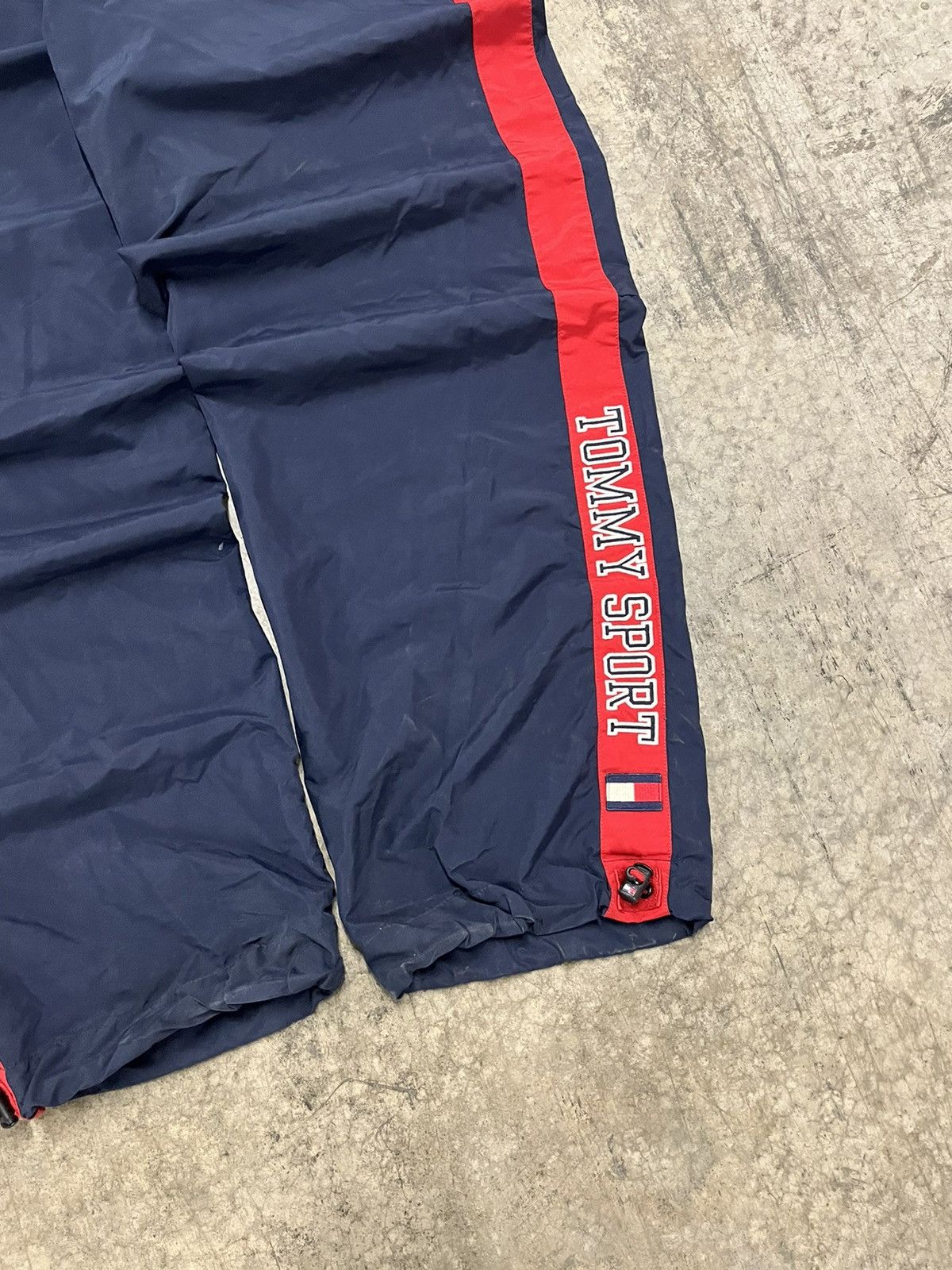 Tommy Hilfiger × Vintage Tommy Hilfiger vintage track pants baggy fit wide leg rare Size US 36 / EU 52 - 3 Thumbnail