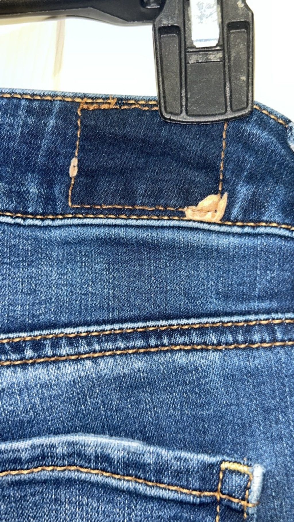 American Eagle Outfitters Women's American Eagle Outfitters Blue Distressed Jeggings S Size 27" / US 4 / IT 40 - 5 Thumbnail