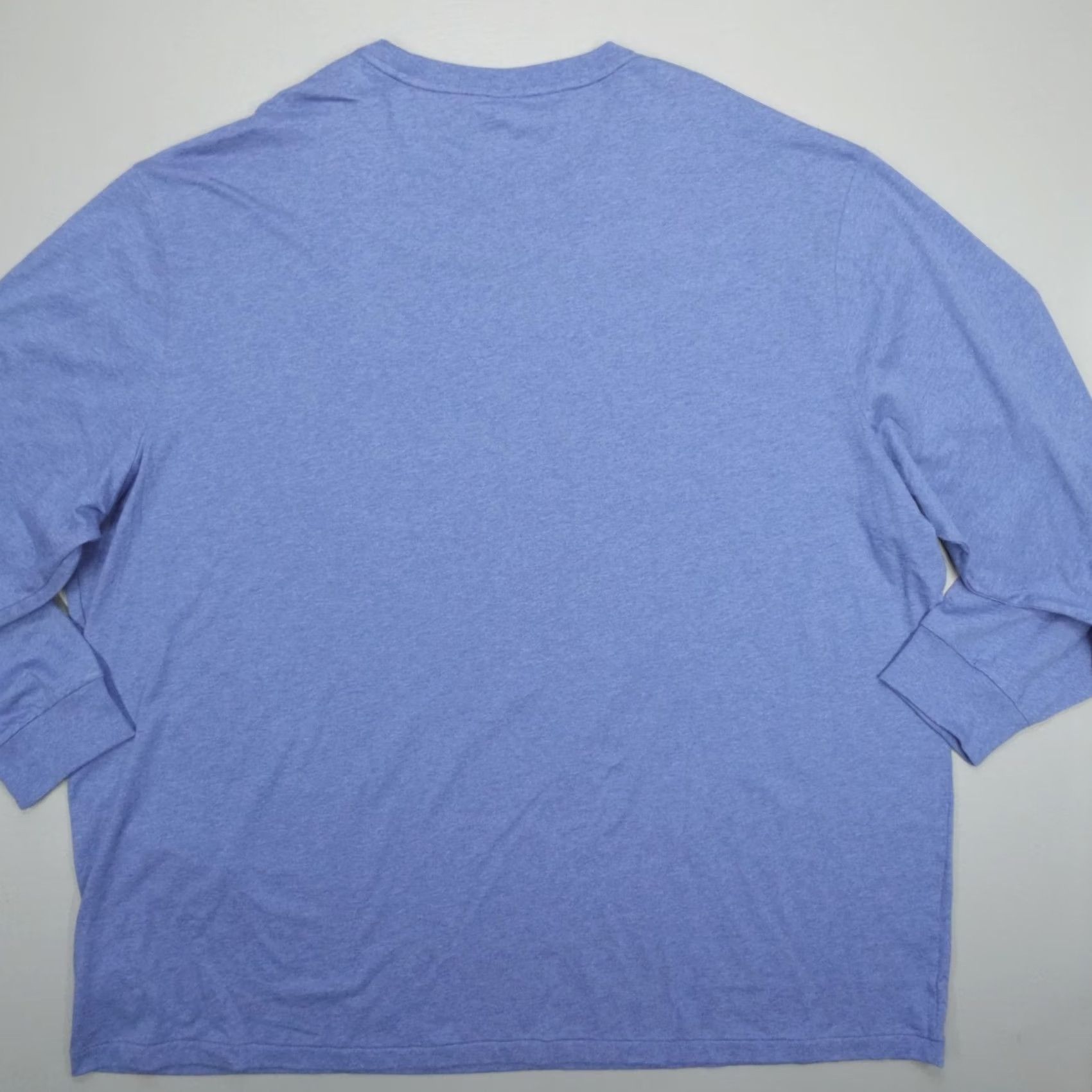 Polo Ralph Lauren Polo Ralph Lauren Big & Tall Crew-Neck T-Shirt LS Men's Size 5XB Blue Size US XXL / EU 58 / 5 - 6 Thumbnail
