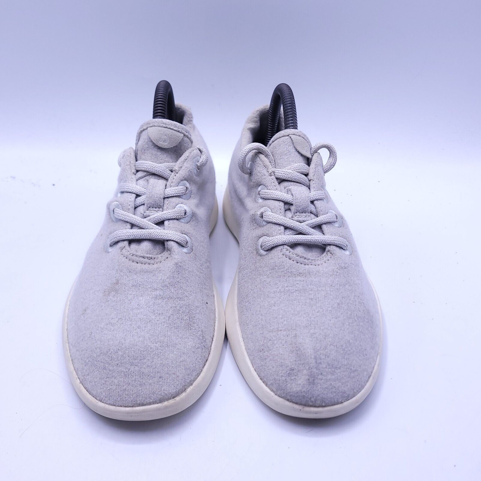 Allbirds Allbirds Wool Runner Athletic Shoe Womens Size 8 Gray White Size US 8 / IT 38 - 2 Thumbnail