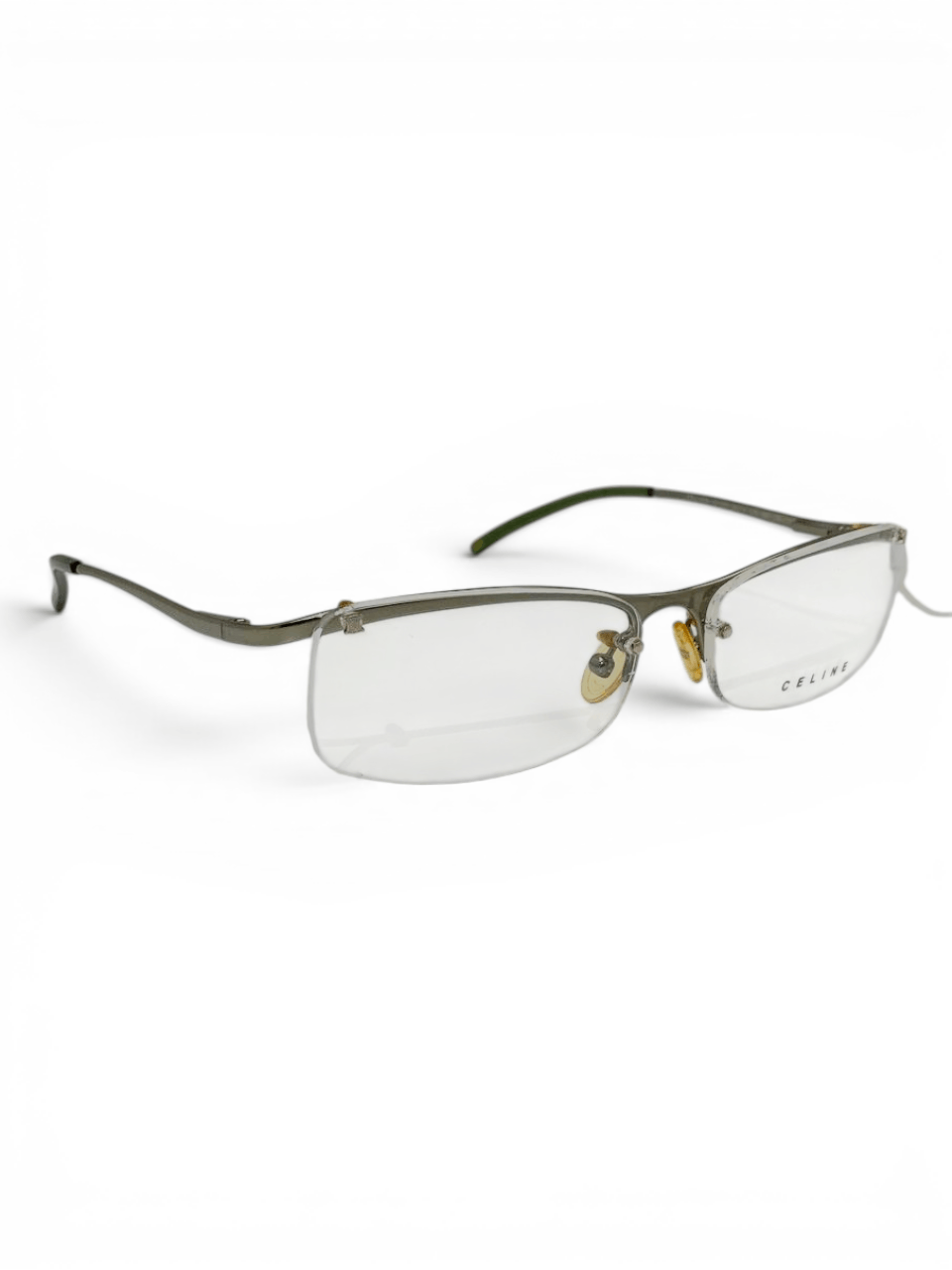 Celine Celine Logo Rimless Retro Square Vintage Eyeglasses Y2K Size ONE SIZE - 1 Thumbnail