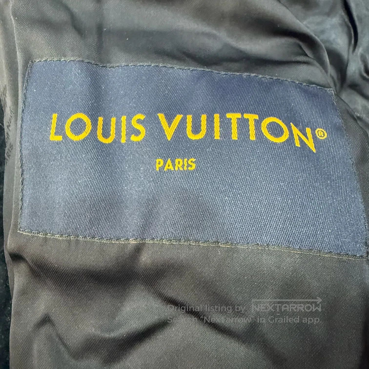 Louis Vuitton louis vuitton blue embroidered logo velvet jacket. Size US L / EU 52-54 / 3 - 2 Thumbnail