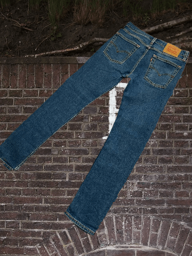 Levi's × Vintage Vintage Levi's 510 Red Loop Distressed Denim Size US 30 / EU 46 - 1 Thumbnail