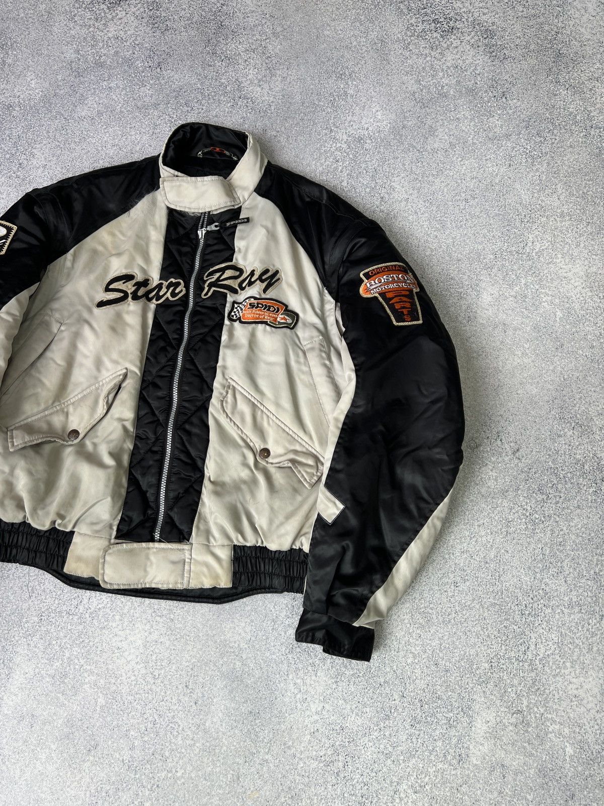 Vintage Vintage Racing Motorcycle retro jacket Spidi Size US XL / EU 56 / 4 - 2 Thumbnail