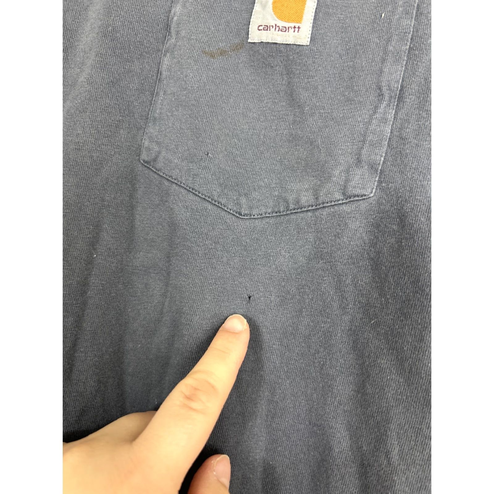 Carhartt Carhartt Mens T-Shirt Gray Pocket Short Sleeve Original Fit XL Size US XL / EU 56 / 4 - 6 Thumbnail