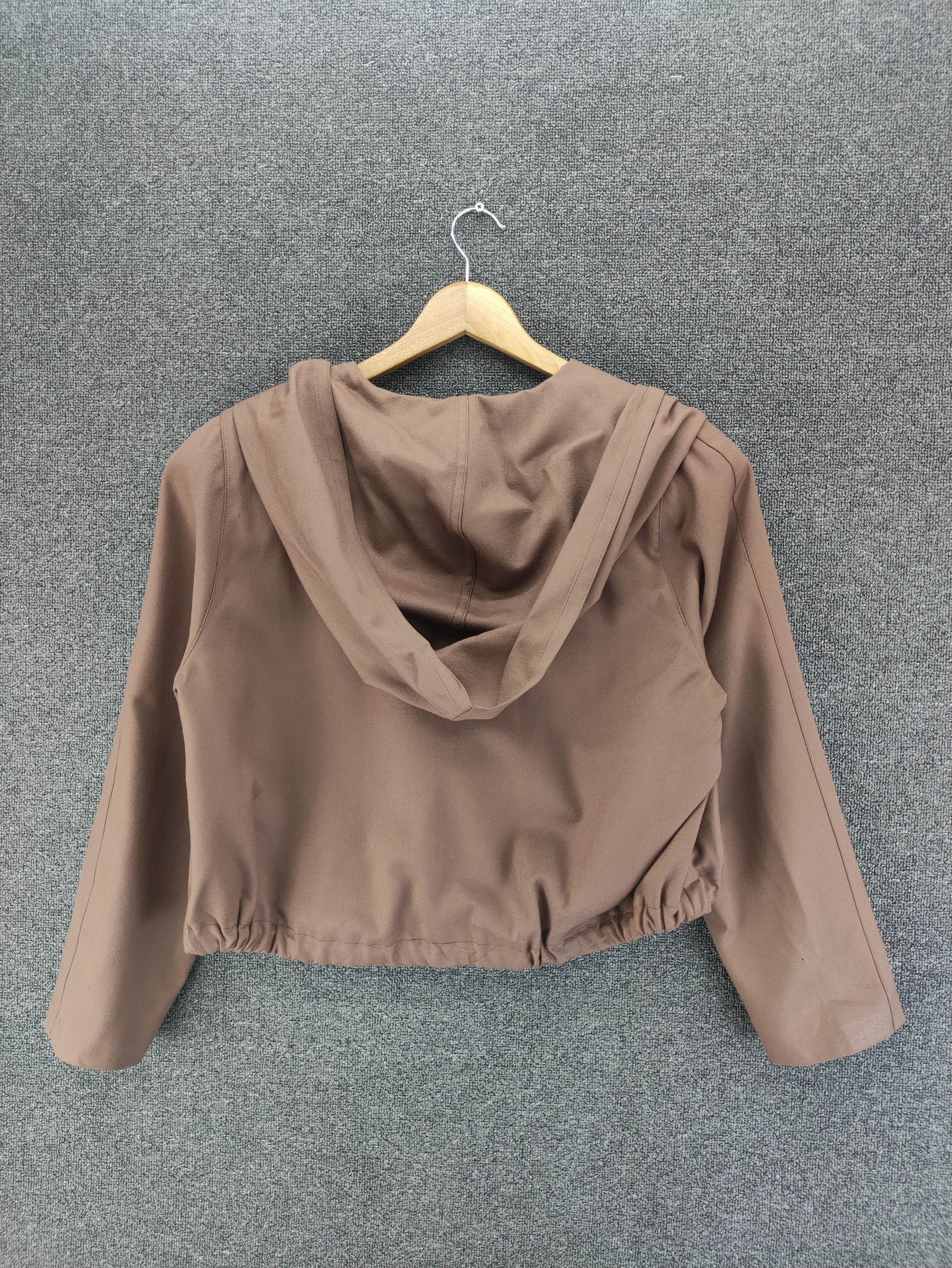 Lancel Vintage Lancel Cropped Hoodie Jacket Size L / US 10 / IT 46 - 9 Thumbnail