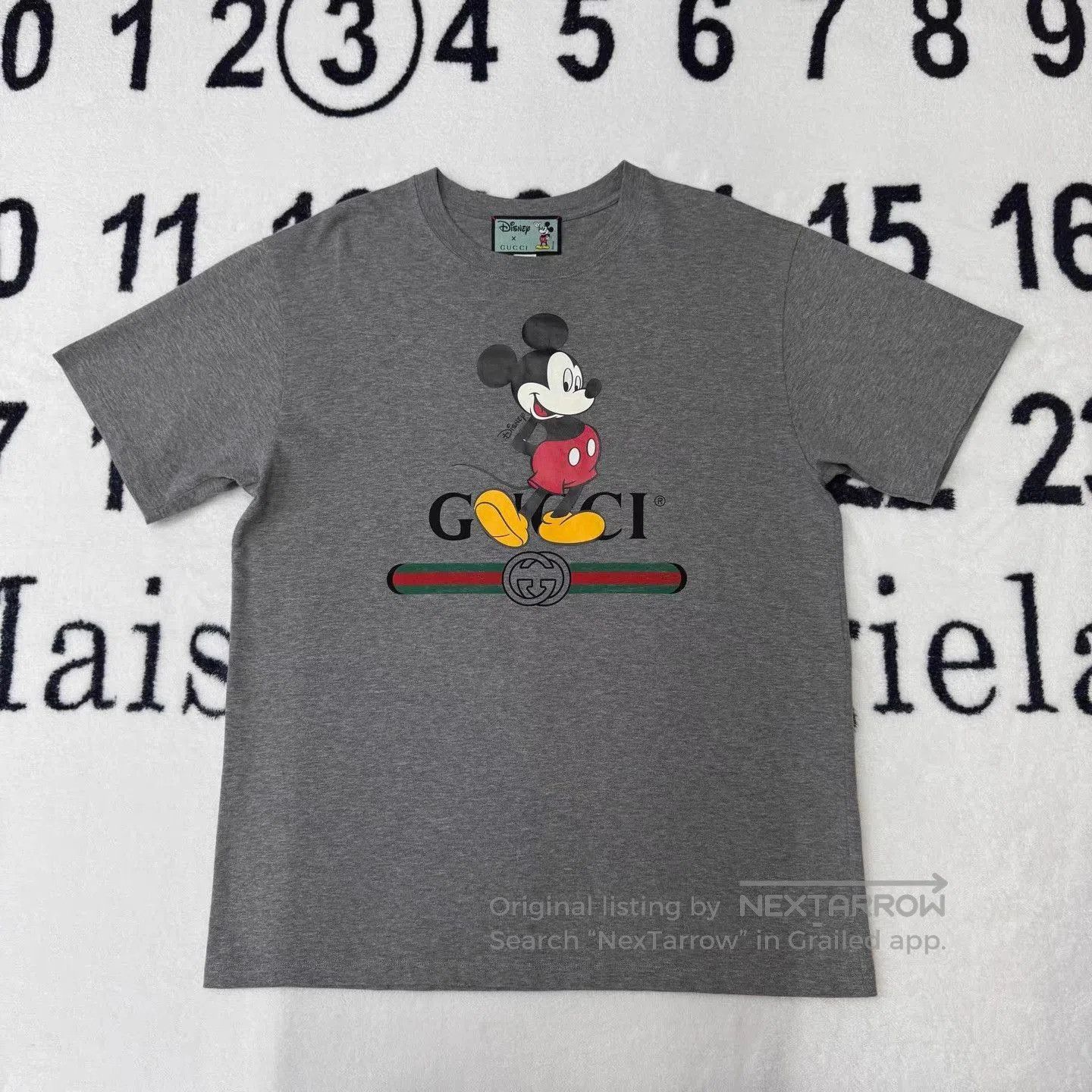 Gucci Gray Mickey Mouse Graphic Short Sleeve T. Size US M / EU 48-50 / 2 - 1 Thumbnail